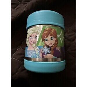 Kids Thermos Disney's Frozen Anna Elsa Olaf 10 Oz Size Lunch Hot Cold Stainless